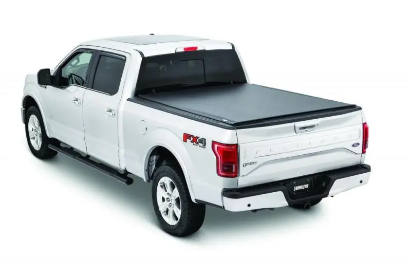 Tonno Pro Lo-Roll Soft Folding Tonneau Cover For 2008–2016 Ford F-250 Super Duty (6.8-Foot Fleetside) 1