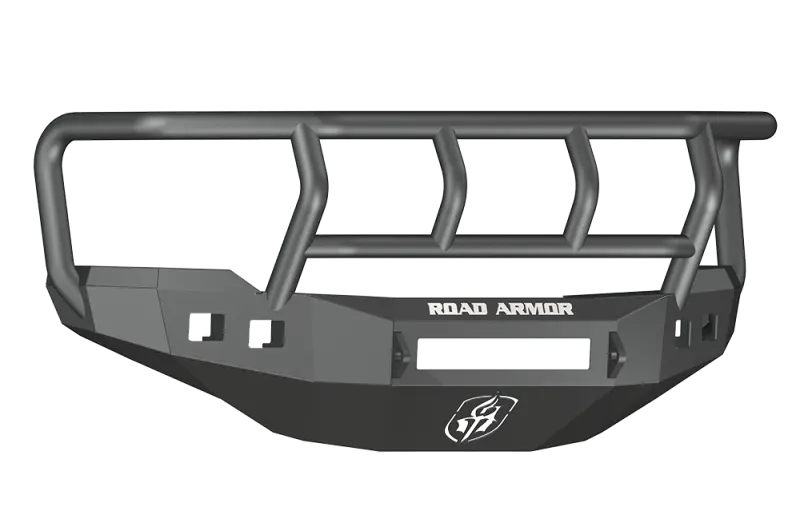 Road Armor Stealth Front Bumper With Titan Ii Guard For 2011–2014 Chevrolet Silverado 2500 – Textured Black 1