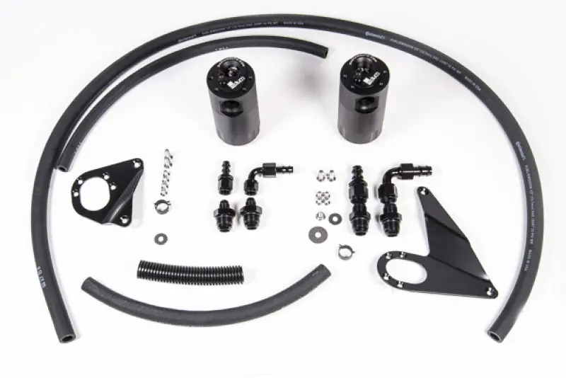 Radium Engineering Dual Catch Can Kit – Mitsubishi Lancer Evolution X (2010–2016) 1