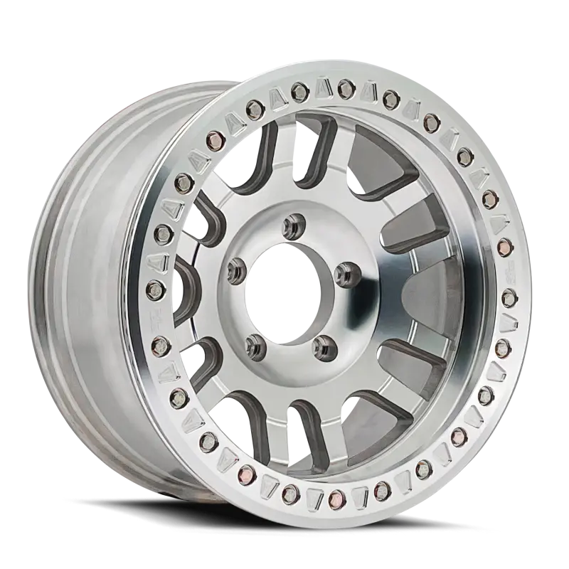 Dirty Life Canyon Race Forged Aluminum Wheel – 17X9", 5X114.3 Bolt Pattern, -12Mm Offset, 72.5Mm Hub Bore, Machined Finish 1