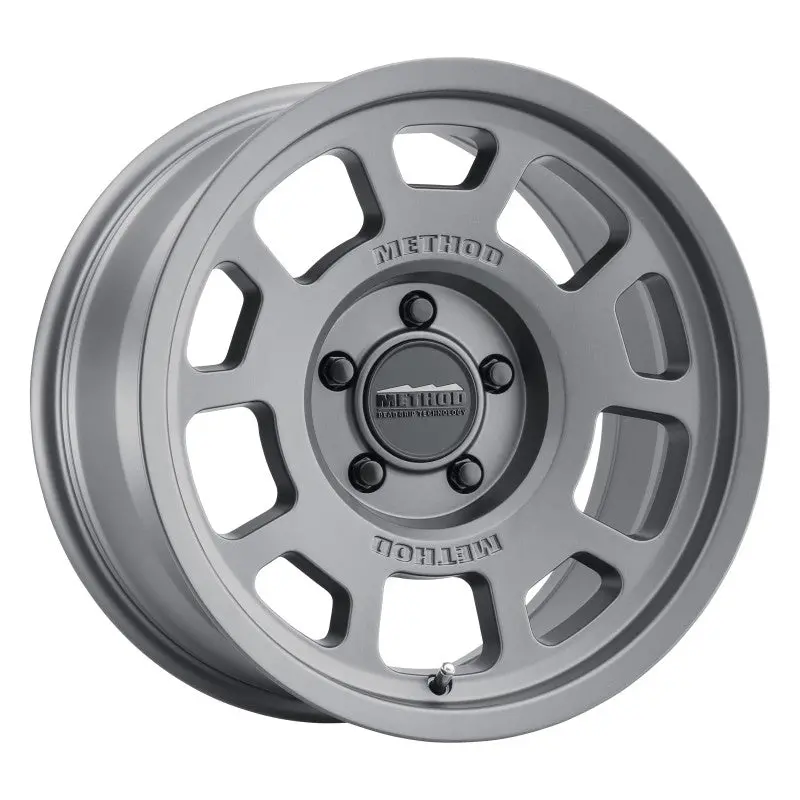 Method Mr705 Titanium-Finished Alloy Wheel: 17X8.5", +35Mm Offset, 5X150 Bolt Pattern, 110.5Mm Center Bore 1