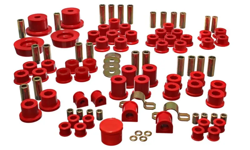 Energy Suspension Hyper-Flex Red Master Bushing Kit For 1990–1997 Mazda Miata (Na) 1