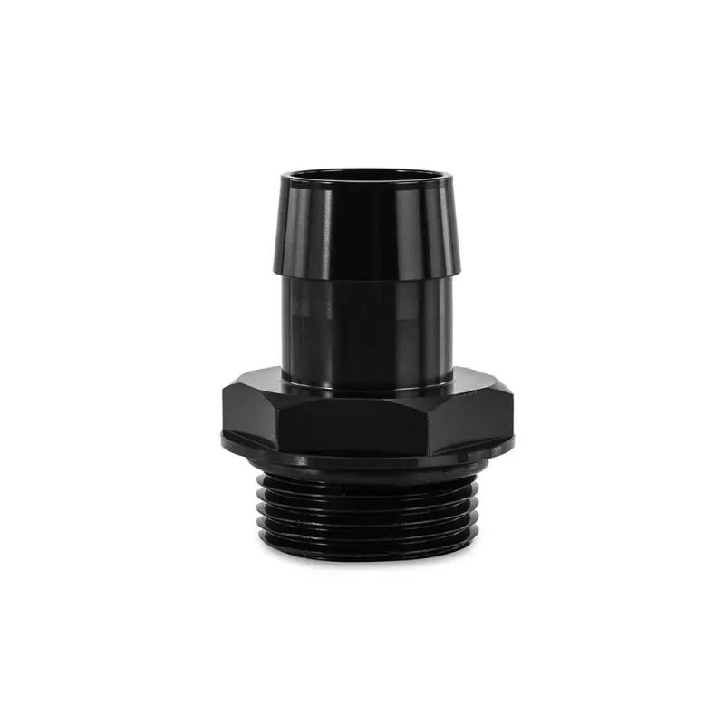 Mishimoto -16 Orb To 1-Inch Hose Barb Aluminum Adapter – Black Anodized 1