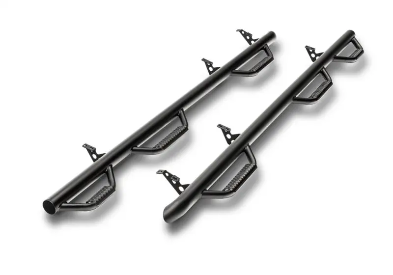 N-Fab Nerf Step System – Bed-Access Design For 2019 Chevy/Gmc 1500 Crew Cab (5'8" Bed), Textured Black, 3" Width 1