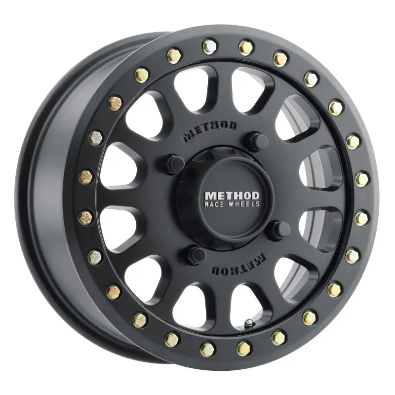 Method Mr401 Utv Beadlock Wheel – 15X6, 4X136, 106Mm Cb, Matte Black W/ Bh-H24100 Hardware 1
