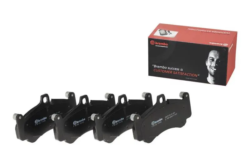 Brembo Nao Ceramic Front Brake Pads For Saab 9-3 (2003–2011) & 9-3X (2010–2011) 1