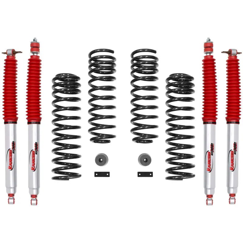 Rancho Complete Front & Rear Suspension System For 2007–2017 Jeep Wrangler (One-Box Master Kit) 1