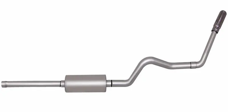 Gibson Aluminized Cat-Back Exhaust — Single Exit, 3" Diameter, Fit For 1977–1986 Gmc C1500 Base (5.0L) 1