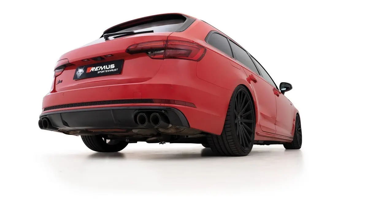 Remus Axle-Back Exhaust System For 2016+ Audi S4 Quattro Avant (B8 Platform, 3.0L Cwg Engine, No Gpf) 1