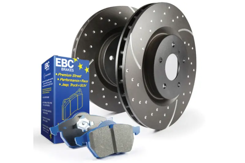 Ebc S6 Brake Kit: Bluestuff Pads And Gd Sport Rotors 1