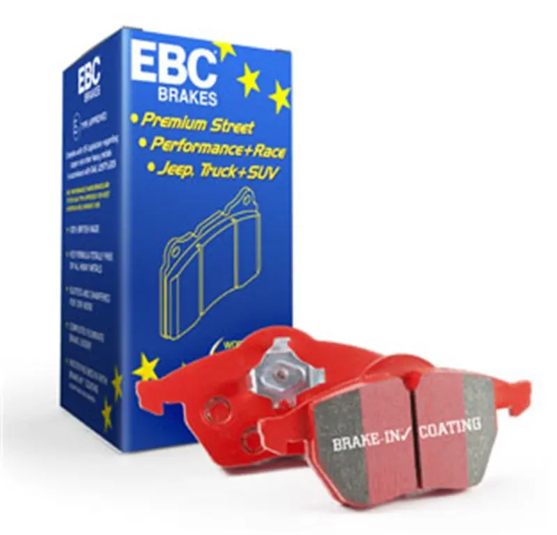 Ebc Redstuff Front Brake Pads For 2013+ Honda Accord Coupe 2.4L Ex 1