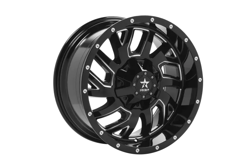 Rbp 65R Gloss Black Machined Wheel – 20X10", 5X127/139.7, -12Mm Offset, 78Mm Cb 1