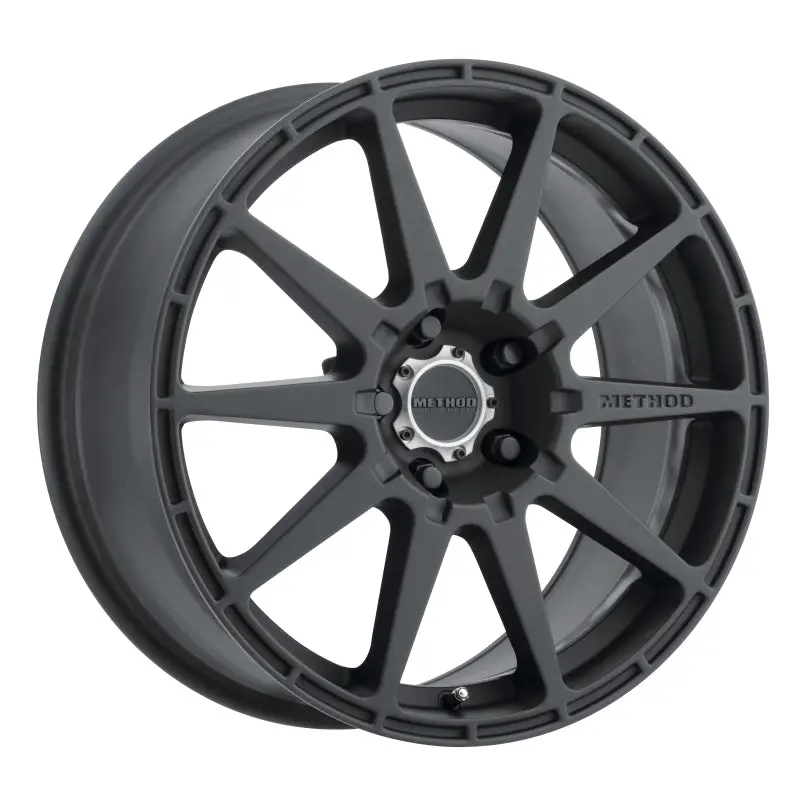 Method Mr501 Rally Matte Black Alloy Wheel: 17X8", +42Mm Offset, 5X100 Bolt Pattern, 67.1Mm Center Bore 1