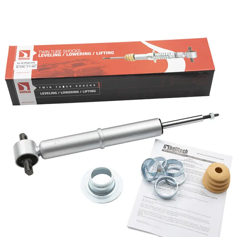 Belltech Adjustable Lowering Struts For 2019 Chevrolet Silverado — 0 To –2 Inch Drop 1