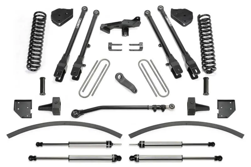 Fabtech 8-Inch 4-Link Suspension System With Dual-Linked Shocks – For 2017–2020 Ford F-250/F-350 4Wd Diesel 1