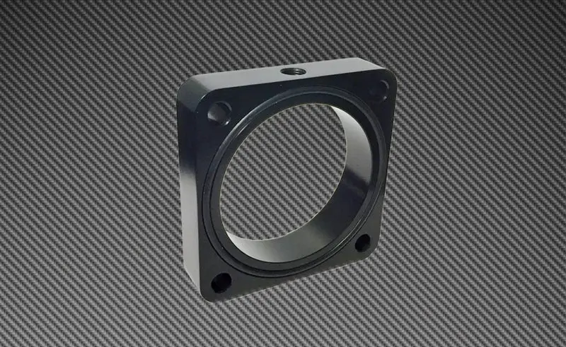 Torque Solution Throttle Body Spacer For 2013+ Subaru Brz And Scion Fr-S — Matte Black Finish 1