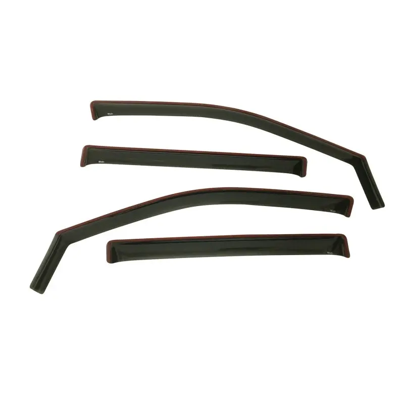 Westin Wade In-Channel Wind Deflectors – 4-Piece Smoke-Tinted Set For 2014–2018 Toyota Highlander 1