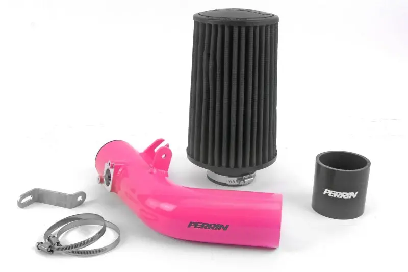 Perrin Cold Air Intake For 2008–2014 Subaru Wrx & 2008–2015 Sti – Hyper Pink Finish 1