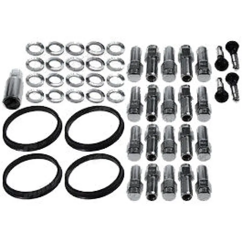Race Star 1/2-Inch Ford-Specific Closed-End Lug Nut Kit With Offset Washers (20-Pack) 1