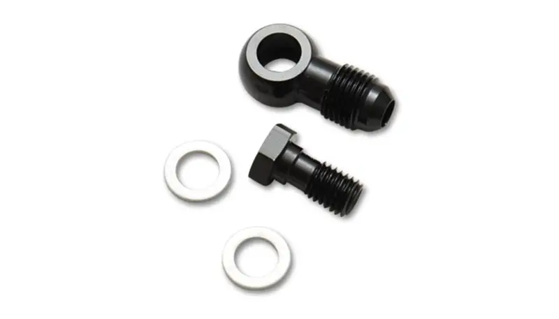 Vibrant -3An Male Banjo Fitting — 10Mm X 1.0 Metric Thread, Aluminum Construction With Two Sealing Washers 1