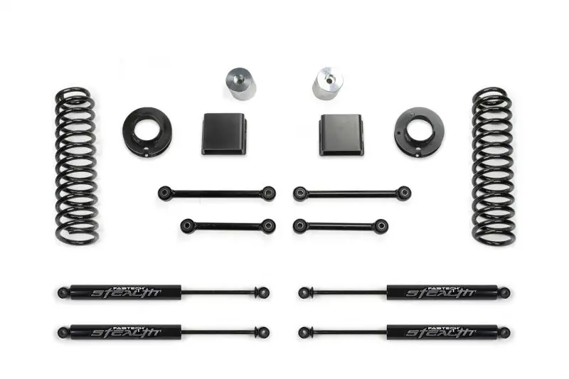 Fabtech 3" Sport Lift System With Stealth Shocks For 2020 Jeep Gladiator Jt (6-Cylinder, 4Wd) 1