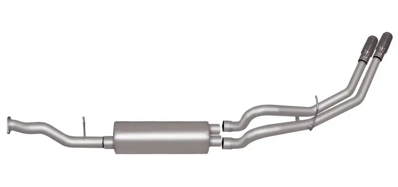 Gibson Cat-Back Dual Exhaust System – Stainless Steel, 2.25-Inch Tubing, Sport Sound For 1996–1999 Chevrolet Tahoe Ls (5.7L) 1