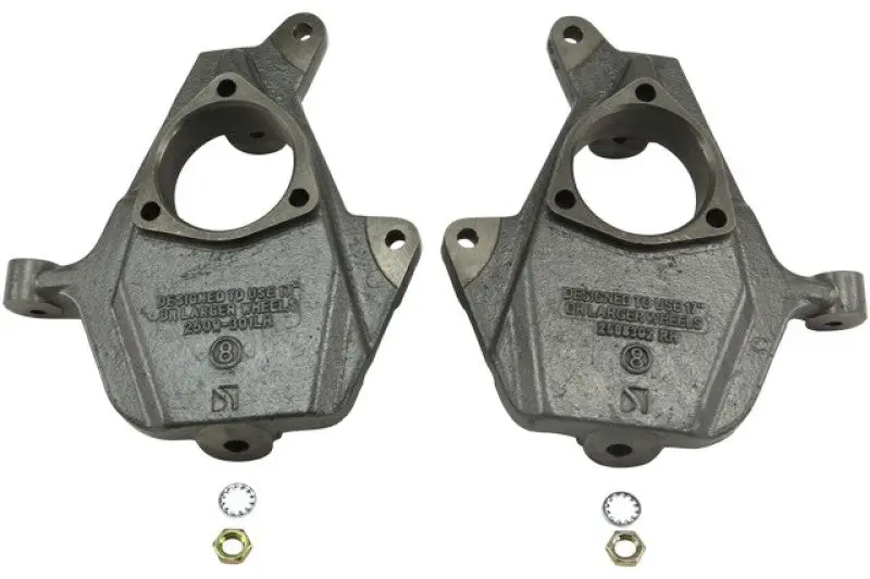 Belltech Drop Spindle Kit For 1999–2006 Gm 1500 Trucks – Compatible With 17-Inch And Larger Wheels 1