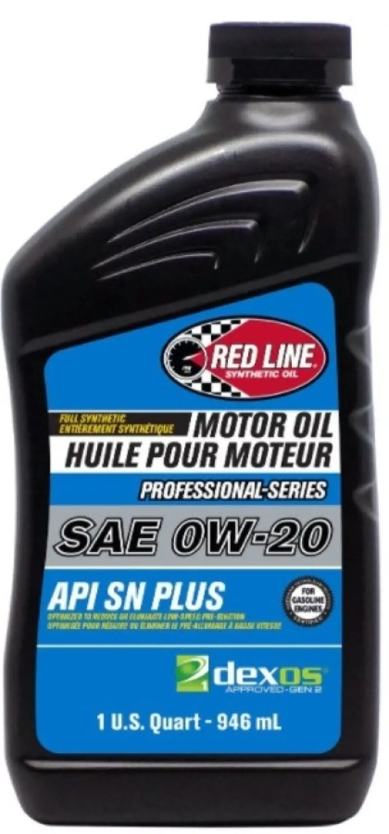 Red Line Pro-Series 0W20 Dex1G2 Sn+ Motor Oil - Quart - Single 1