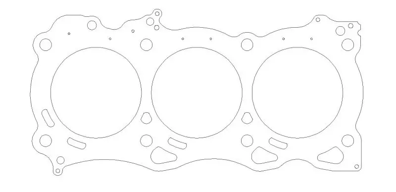 Cometic Mls Head Gasket For Nissan Vq35De/Vq37Vhr Gen Iii Engines – 97Mm Bore, .030” Thickness, Right Bank 1