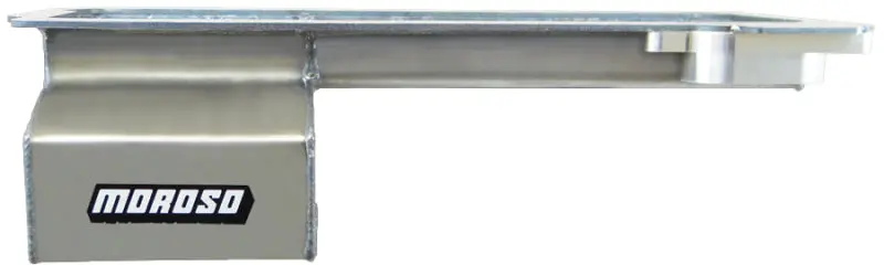 Moroso Ls Engine Swap Oil Pan – Wet Sump, 6.5-Quart Capacity, Steel, Includes Front Sump & Remote Filter Adapter 1
