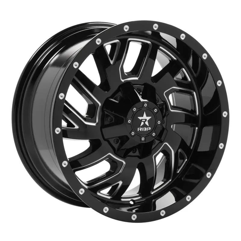 Rbp 65R Gloss Black Machined Wheel – 20X10", 5X127/139.7, -12Mm Offset, 78Mm Cb 2