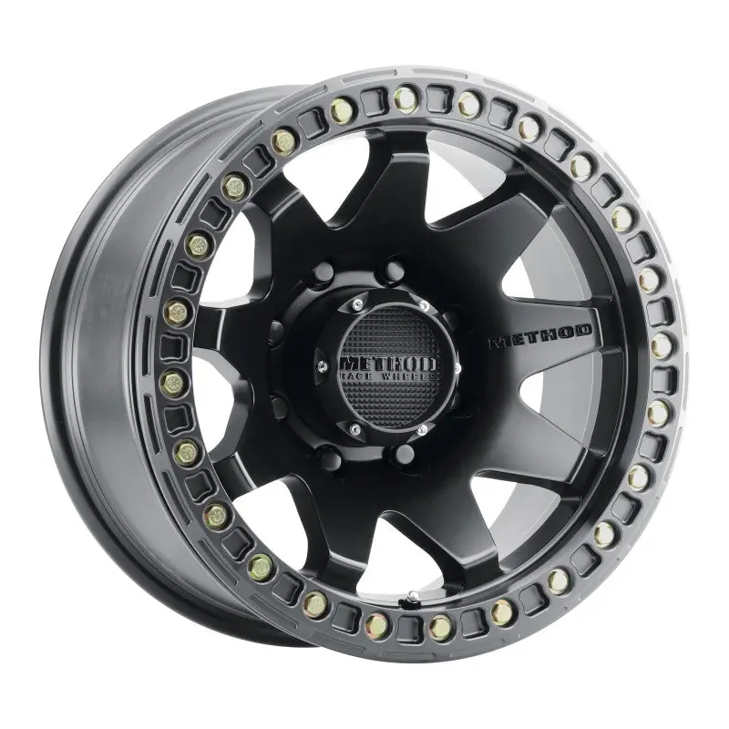 Method Mr108 Matte Black Wheel – 17X9", -44Mm Offset, 8X6.5", 130.81Mm Cb W/Bh-H24125-38 1