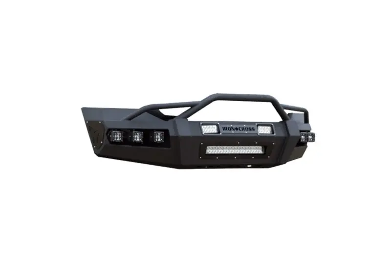 Iron Cross 16-18 Chevrolet Silverado 1500 Hardline Front Bumper W/O Bar - Matte Black 1