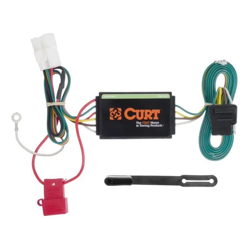 Curt Custom Vehicle Wiring Harness – 4-Way Flat Trailer Connector For 2019 Subaru Forester 1