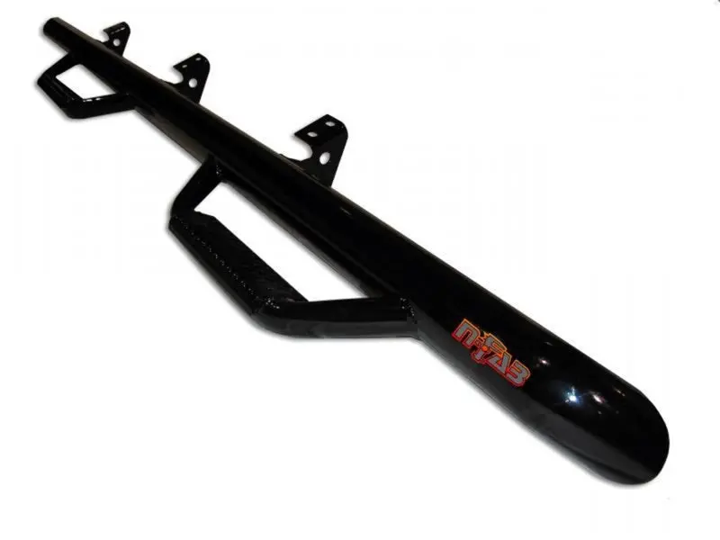 N-Fab Nerf Step Side Bars For 2000–2009 Ford Excursion — Textured Black, 3-Inch Diameter 1