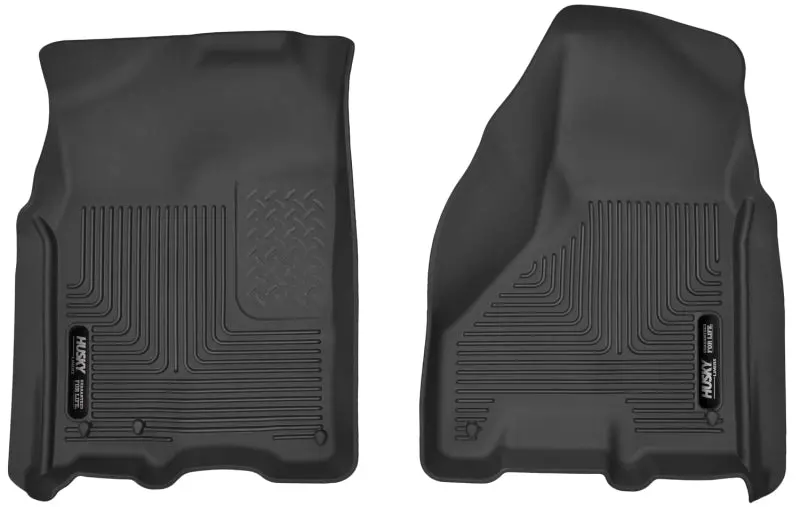 Husky Liners X-Act Contour Front Floor Mats – Black, Fits 2012–2013 Ram 1500/2500/3500 2