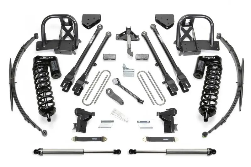 Fabtech 10-Inch 4-Link Suspension System With Dual-Adjustable Coilovers For 2008–2010 Ford F-250 4Wd 1